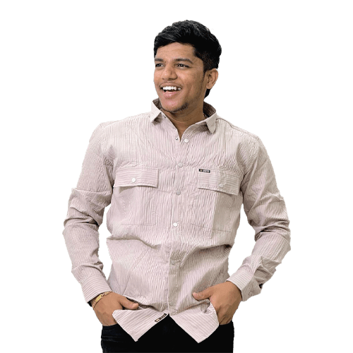 Double Pocket Full Sleeve Shirt